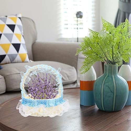 Miniatura 9 de YARNOW 3 piezas de colección de granja, arreglo floral de Pascua para niños, cielo de mano, mango de lazo, fotografía de fiesta, adornos de tamaño