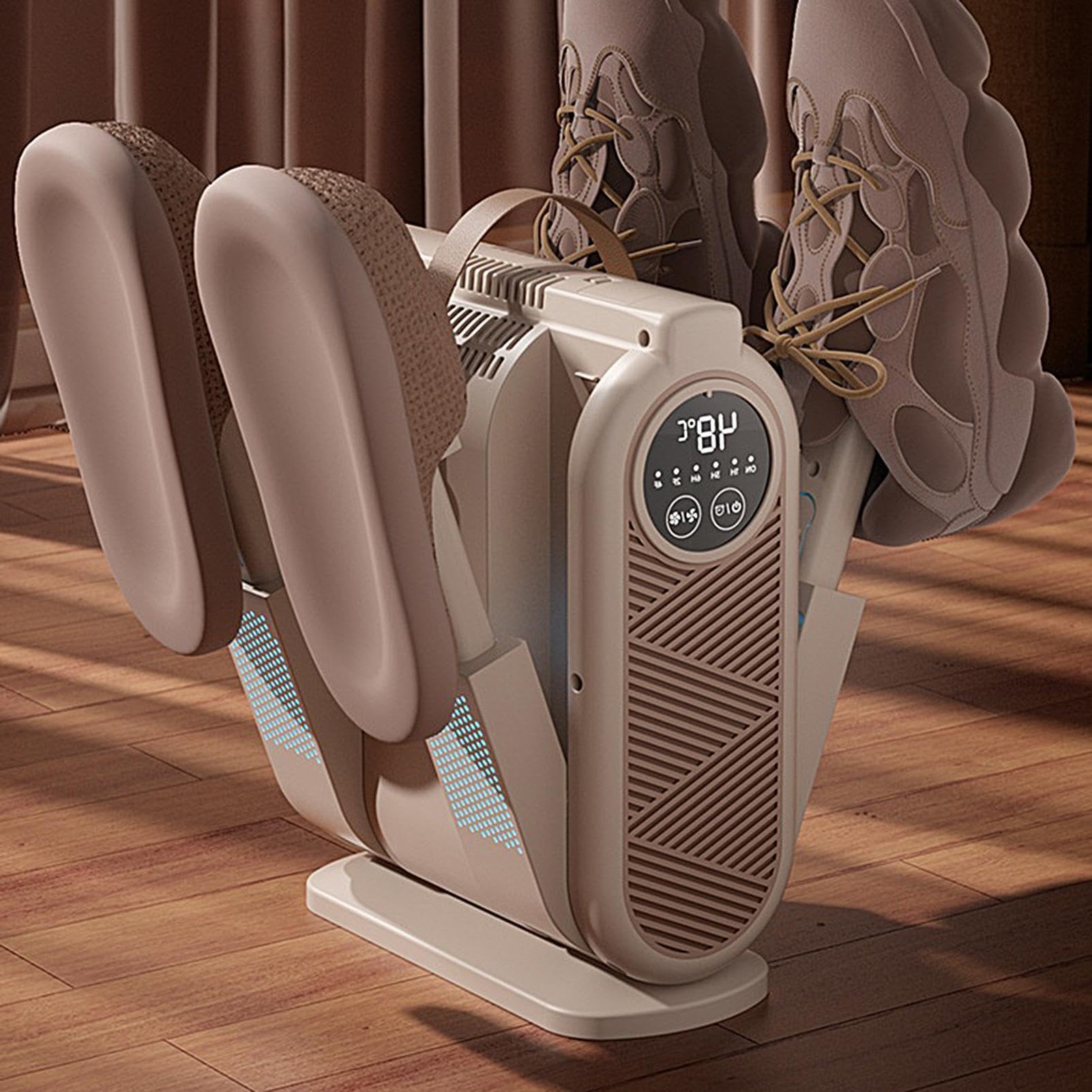 Séchoir à baskets Support Pliable de Séchage pour Bottes avec Minuterie