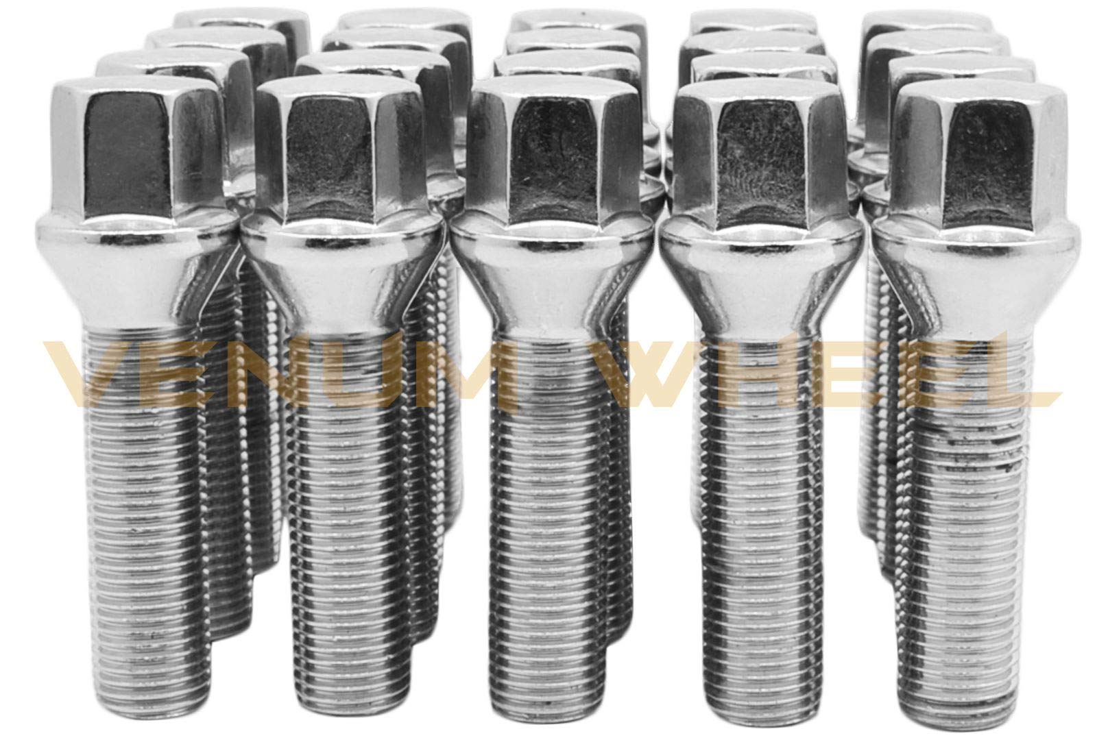 NB-AERO 20pcs Anti-Corrosion 12mm X 1.5 Aftermarket Wheel Lug Nuts fit 1991 Honda CRX May Fit OEM Rims, Buyer Needs to Review The spec