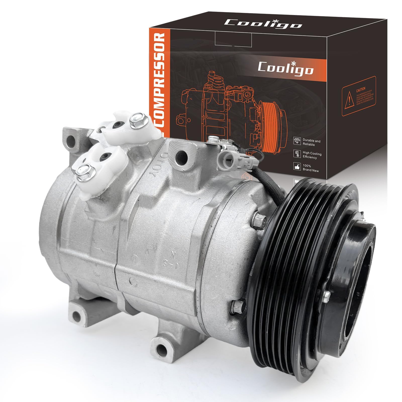 AC Compressor Fit for Toyota Sienna 3.3L 2004 2005 2006,CO10854C