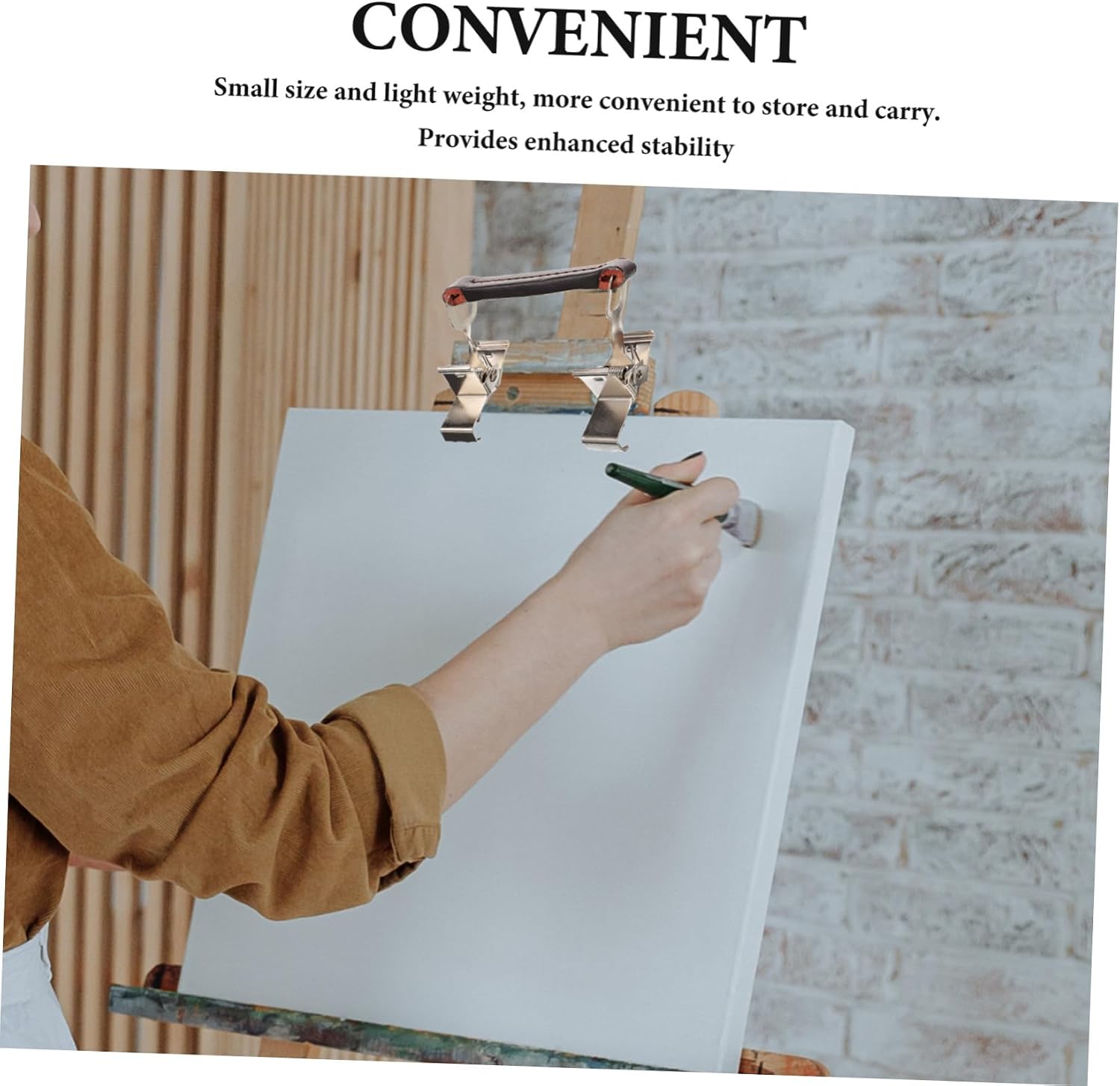 Wet Canvas Clip Metal Carrier Art Supply Tool for Oil Painting Durable Clips for Canvas Comfortable Grip Efficient Divider for Artists