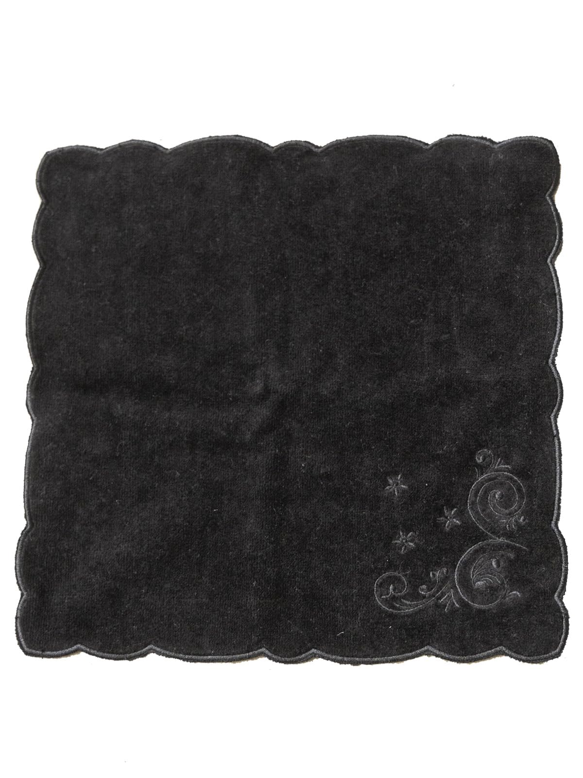 Amazon | プチソワール タオルハンカチ 黒 (5664307-00-01 Amazon | プチソワール タオルハンカチ 黒 (5664307-00-01