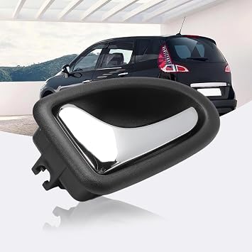 Clio 2 Door Handle Lid and Handle for Renault Clio 3 Twingo 1 Traffic 2 Megane Scenic 8200915599 8200915598 (1 Pair)