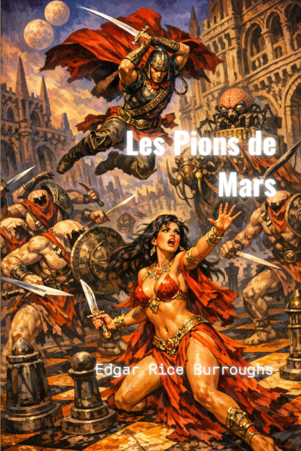 Les Pions de Mars: Série John Carter de Mars, tome 5 (traduit)
