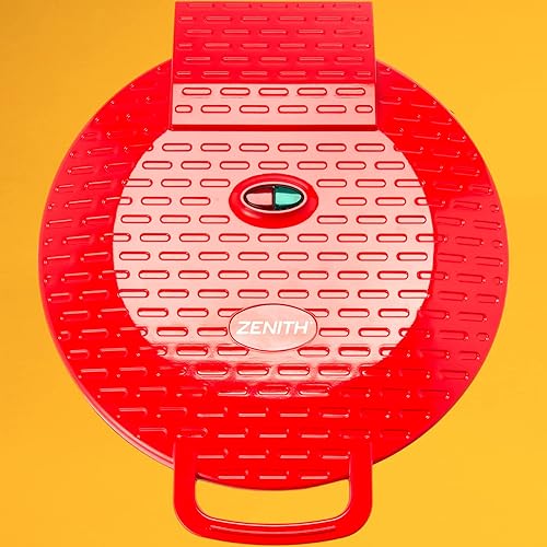 Miniatura 5 de Zenith Versa Grill Máquina para hacer pizza antiadherente para el hogar, máquina de calzone, horno de pizza se convierte en parrilla eléctrica de