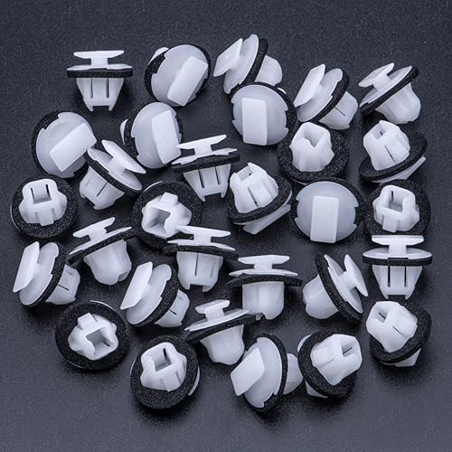 Miniatura 2 de Rexka 30 clips de moldeo para guardabarros de arco de rueda 76882-JG10A compatibles con Nissan Infiniti Armada Murano Juke QX56 QX80