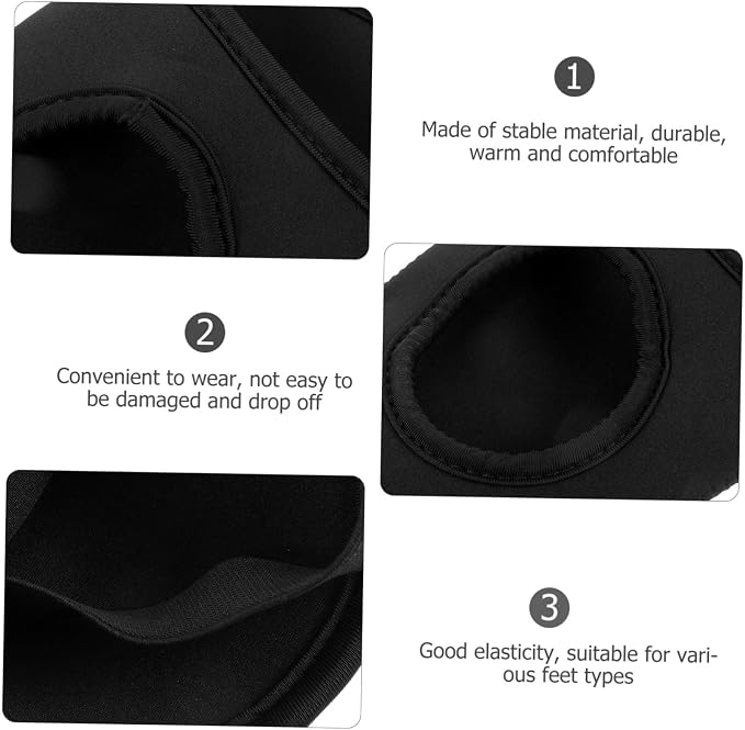 Cubre zapatos ciclista negros VICASKY 2 piezas invierno miniatura 6