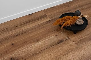 Klick Vinylboden Eiche rustikal Rigid Vinyl mit Klicksystem und integrierter Trittschalldämmung SPC Boden in Holzoptik