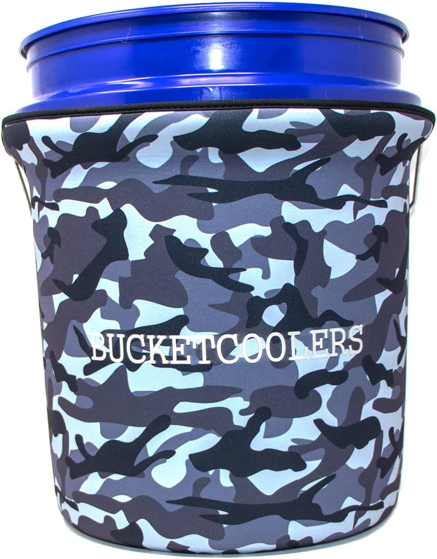 7mm Neoprene Sleeve for 5 Gallon Bucket (Urban Camo)