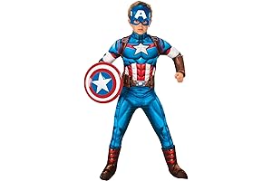 Captain America Boy's Deluxe Costume