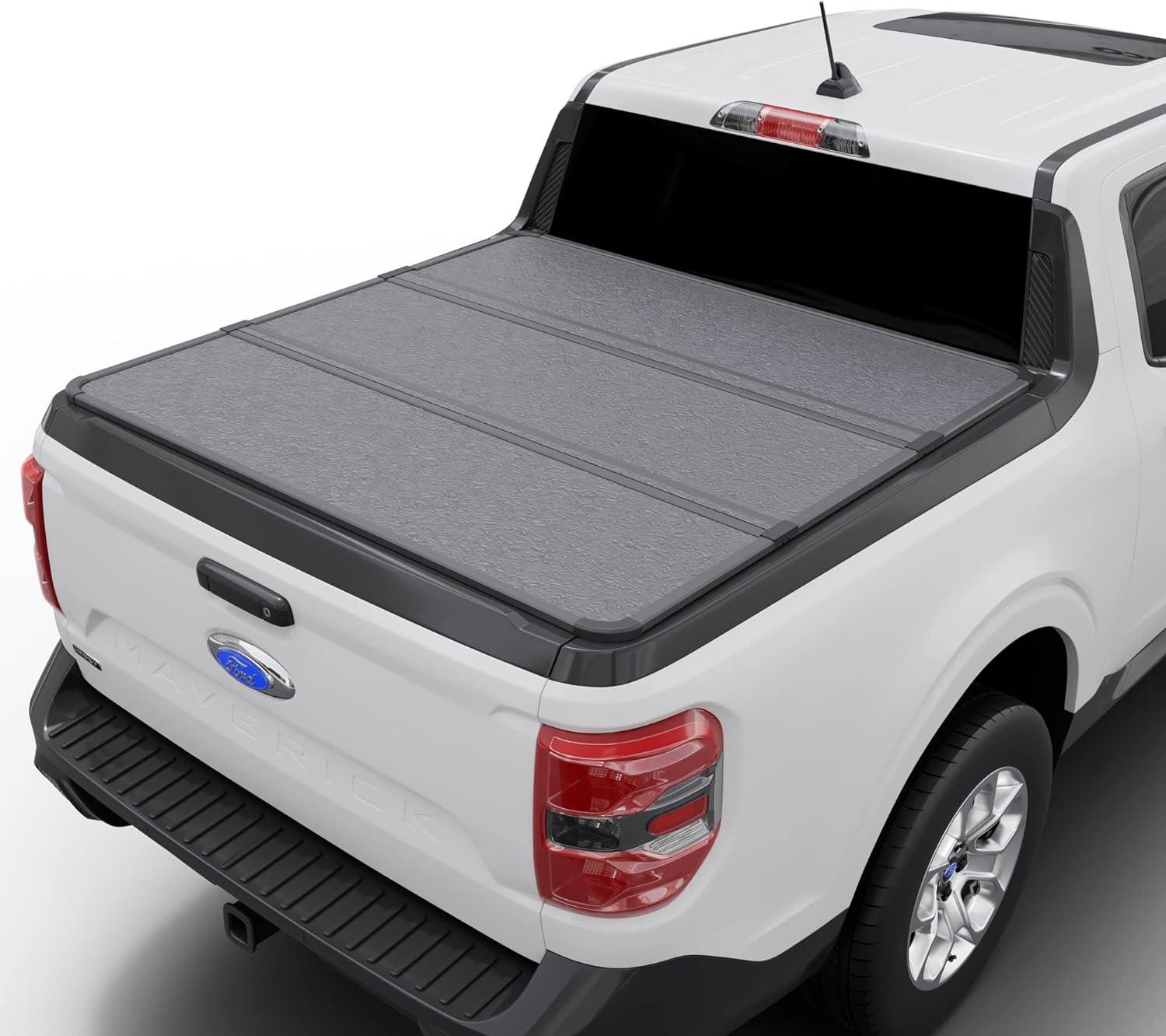 Toptiny Hard Folding Truck Bed Tonneau Cover|THTF037|Fits 2022-2026 Ford Maverick 4' 6" Bed (54.4")