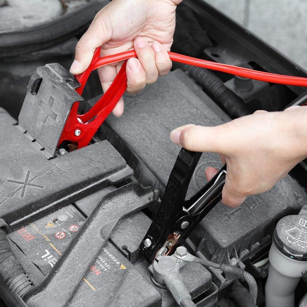 Câbles de Démarrage Voiture pour Citroen Picasso, Câbles de démarrage isolés, Pinces Isolées Sécurisées, Aluminium Cuivré, 4M2200AMP