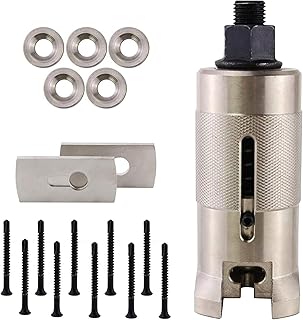 Extrator de unhas, extrator profissional de cilindro de fechadura de metal com 5,5 mm parafusos placas de tração anéis de vedação ferramenta de serralheiro para todos os tipos de fechaduras