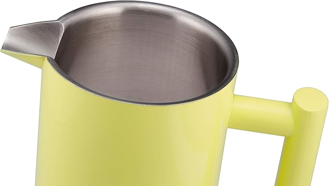 Built to accommodate the needs of coffee lovers, this coffee maker boasts a generous serving capacity of up to 4 cups. Whether you desire a quiet and contemplative morning with just yourself or an exquisite brunch with loved ones, rest assured that this coffee maker will serve up the ideal quantity to meet your desires. It's high time to transcend ordinary coffee experiences and embrace the extraordinary with our premium stainless steel coffee maker.