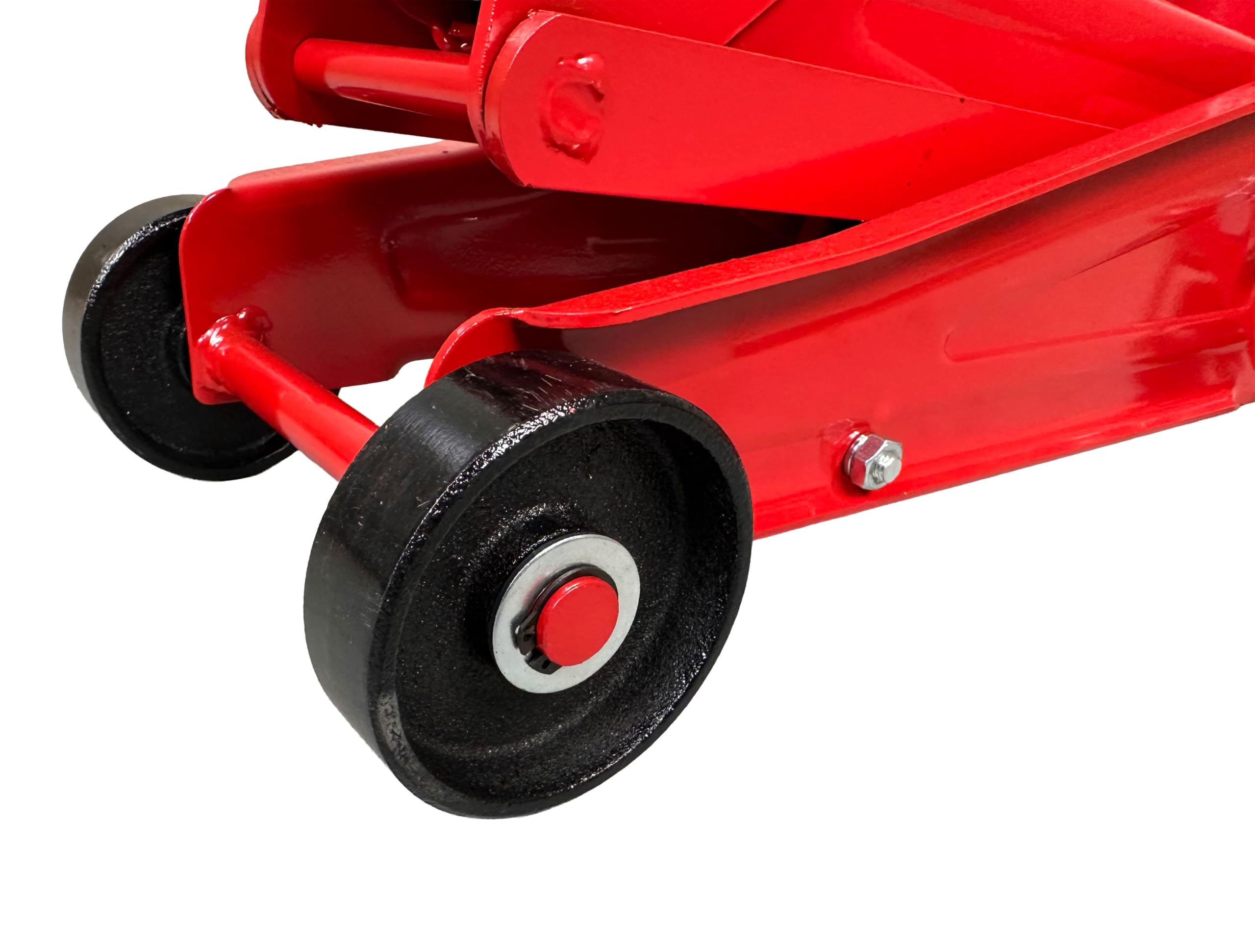 Cric sollevatore auto, martinetto idraulico professionale a carrello con profilo ribassato, 3 t Gebo Tools