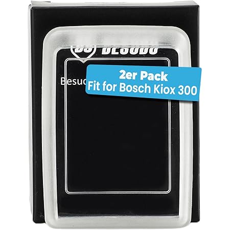 Besudo Custodia Protettiva Per Display Bosch Kiox 300 | Trasparente, Antigraffio E Impermeabile | Per E-Bike