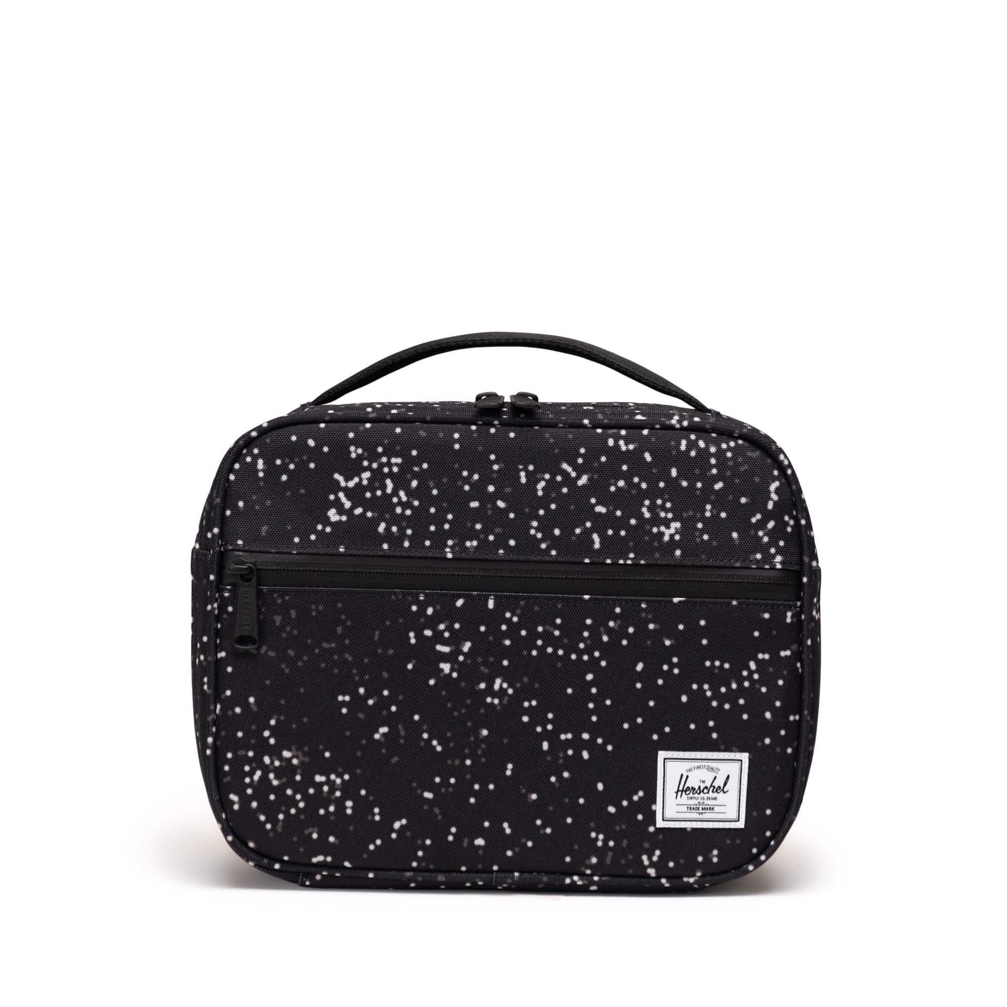 Bolsa térmica para comida Pop Quiz con diseño moderno Blurred Dots de puntos