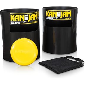 Kan Jam Disc Toss Game - American Made Outdoor Game for The Backyard, Beach, Park, Tailgates - Original, Illuminate, Pro, Travel Edition, and Carry Bag Only