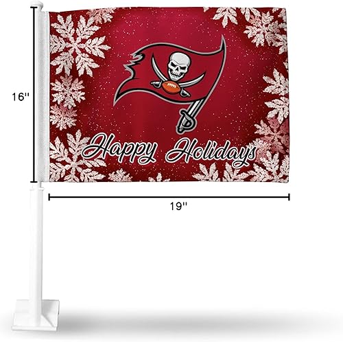 Miniatura 427 de Rico Industries NFL - Bandera de doble cara para automóvil, accesorio para auto B07NHSRDX2