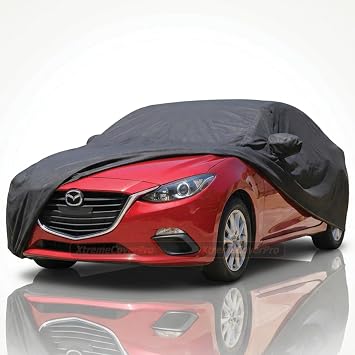Car Cover fit 2015 2016 2017 2018 2019 2020 2021 2022 2023 2024 2025 Mazda Mazda3 Sedan Diamond Series Black