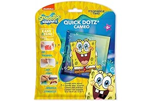 SpongeBob SquarePants Round Dotz Multi-Color Diamond Art Painting Kit