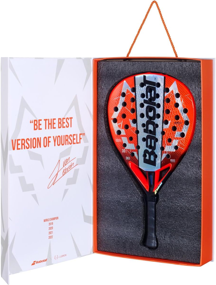 Babolat Viper Juan Lebron 3.0 Padel Racket (Orange/Black)