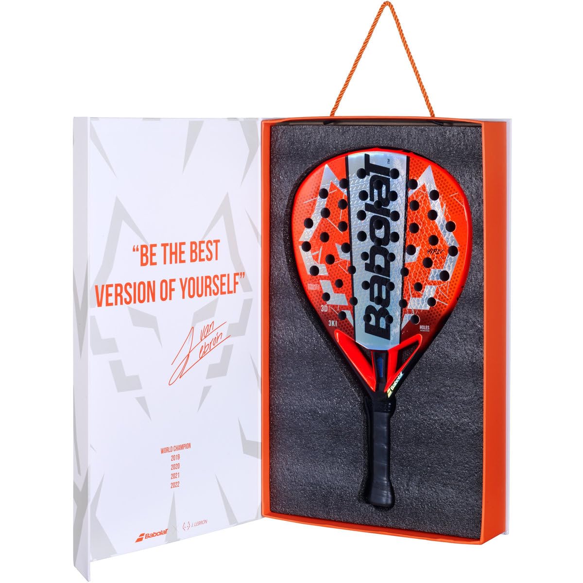 Babolat Viper Juan Lebrón 3.0 2026– Racchetta da Padel Professionale, Massima Potenza e Precisione, Edizione Signature Juan Lebrón