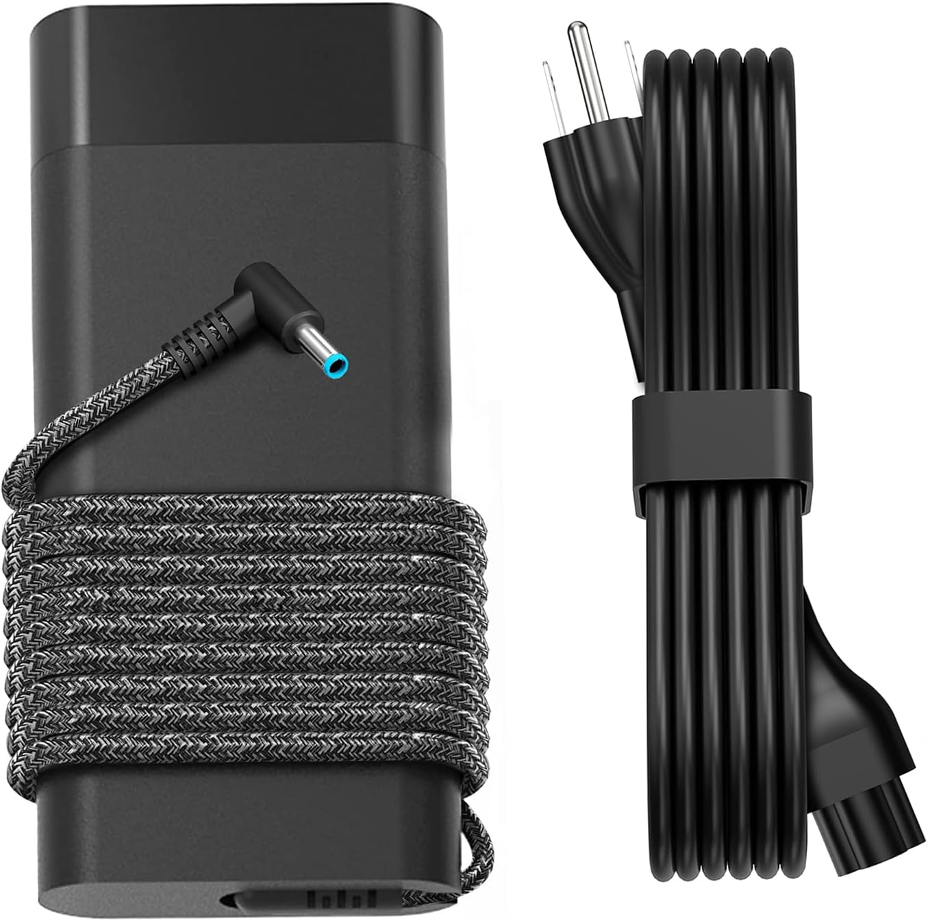 200W Laptop Charger Compatible with HP Pavilion Gaming 15 16 17 15t 17t ZBook Fury Create Studio 15 17 G3 G4 G5 G6 G7 G8 Envy 15 2020 TPN-DA10 L00818-850 Power Supply Cord AC Adapter