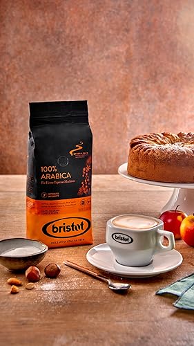 Miniatura 2 de Bristot Granos espresso 100% arábica  Granos expreso italianos  Tostado medio  1.1lb500g