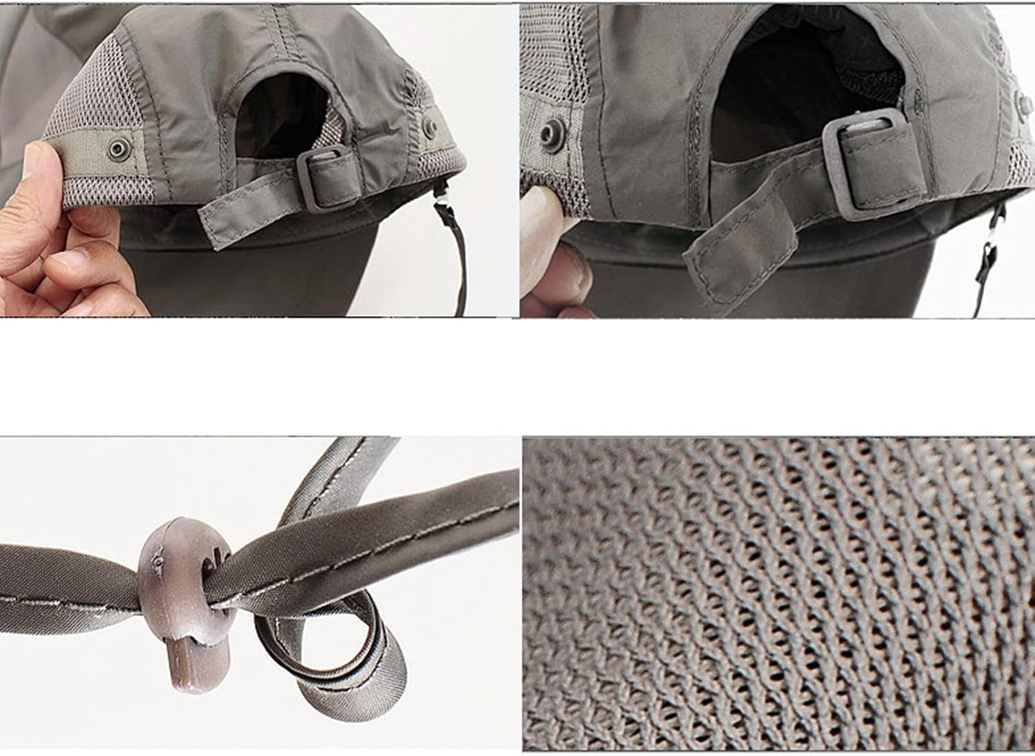 Caps for Women Men Sun Protections Hat with Face Covers Outdoor Hiking Hat Fishing Polyester
