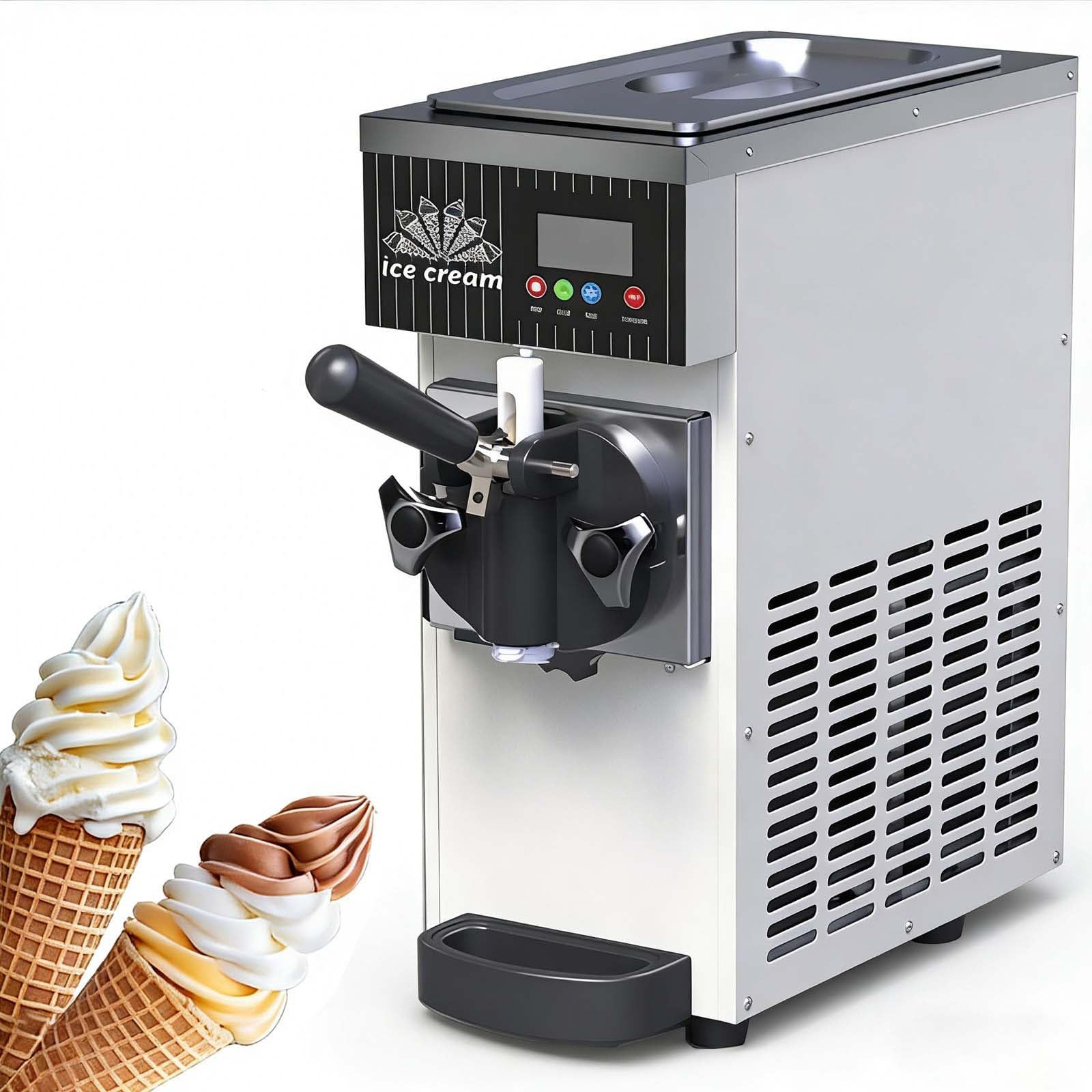 Gelatiera a 1 gusto per uso commerciale e domestico, 4-5 kg/h