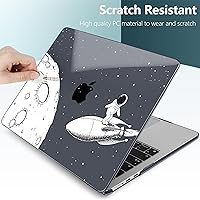 Vista 199 de TWOLSKOO for M4 MacBook Air 13.6 inch Case 2025-2022 Release M4 A3240 M3 A3113 M2 A2681, Plastic Hard Shell & Screen Protector & Keyboard Cover &