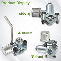 Vista 3 de BPV-31 Kit de válvula de perforación de válvula de grifo para refrigerador es adecuado para fundas universales de tarjetas de refrigerador de 1/4