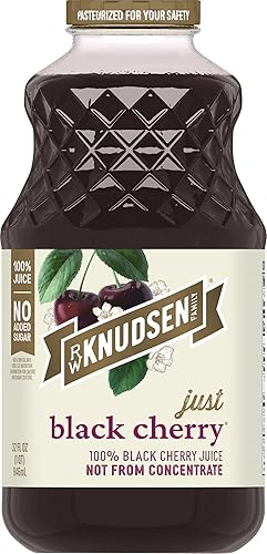 Miniatura 2 de R.W. Knudsen Just Black Cherry Juice, 32 onzas (el embalaje puede variar)