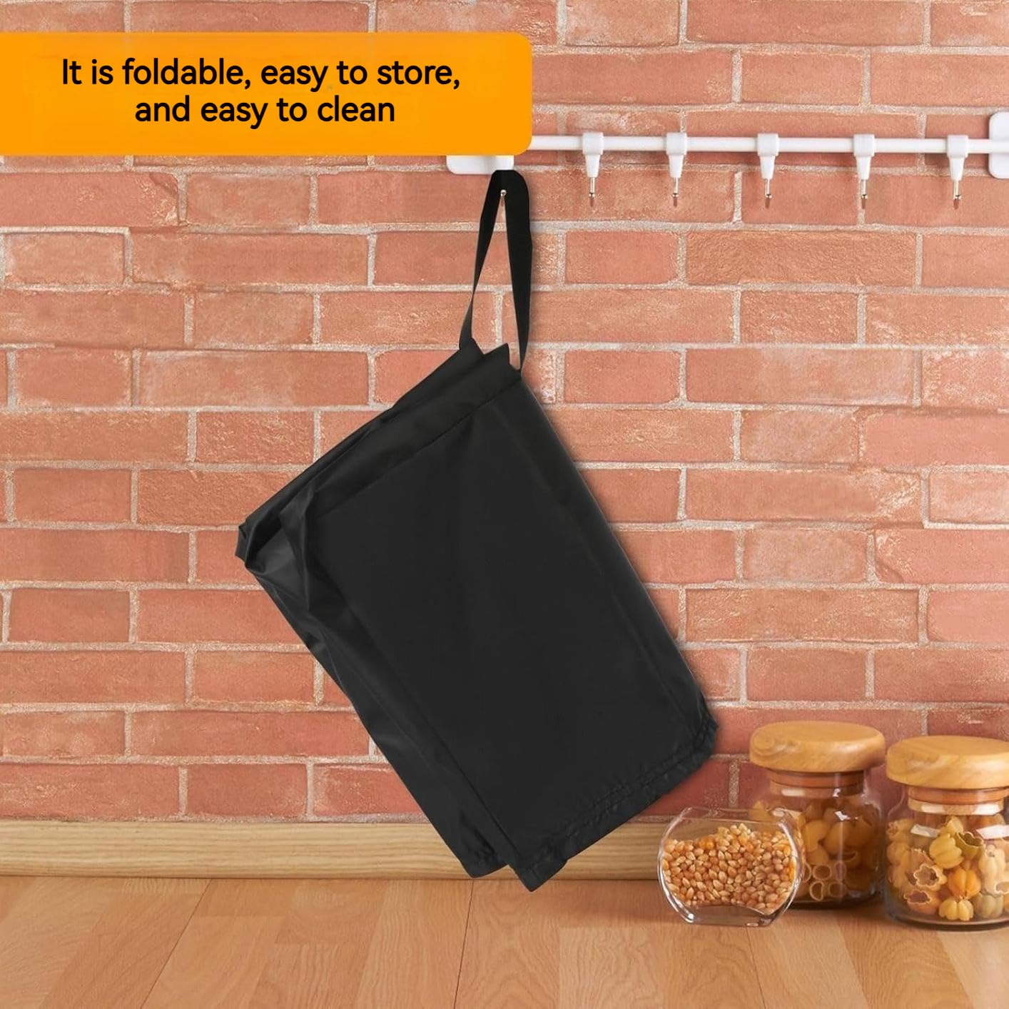 Copertura Protettiva per Affettatrice in Tessuto Oxford 600D Impermeabile e Antipolvere - Custodia Universale con Tasche Portaoggetti e Manici per Cucina (Marrone, 52 * 45 * 38cm)