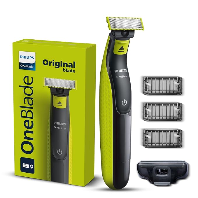 Philips OneBlade Turbo2X Hybrid Trim Edge Shave Perfected
