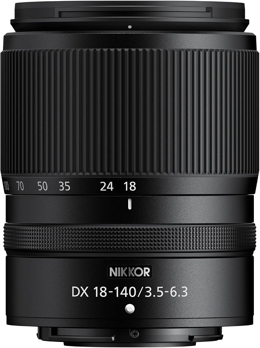 NIKKOR Z DX 18-140mm VR | Compact All-in-one Zoom Lens for APS-C Size/DX Format Z Series mirrorless Cameras (Wide Angle to telephoto) | Nikon USA Model | F/3.5-6.3, VR Stabilization, 62mm Filter, 315 G
