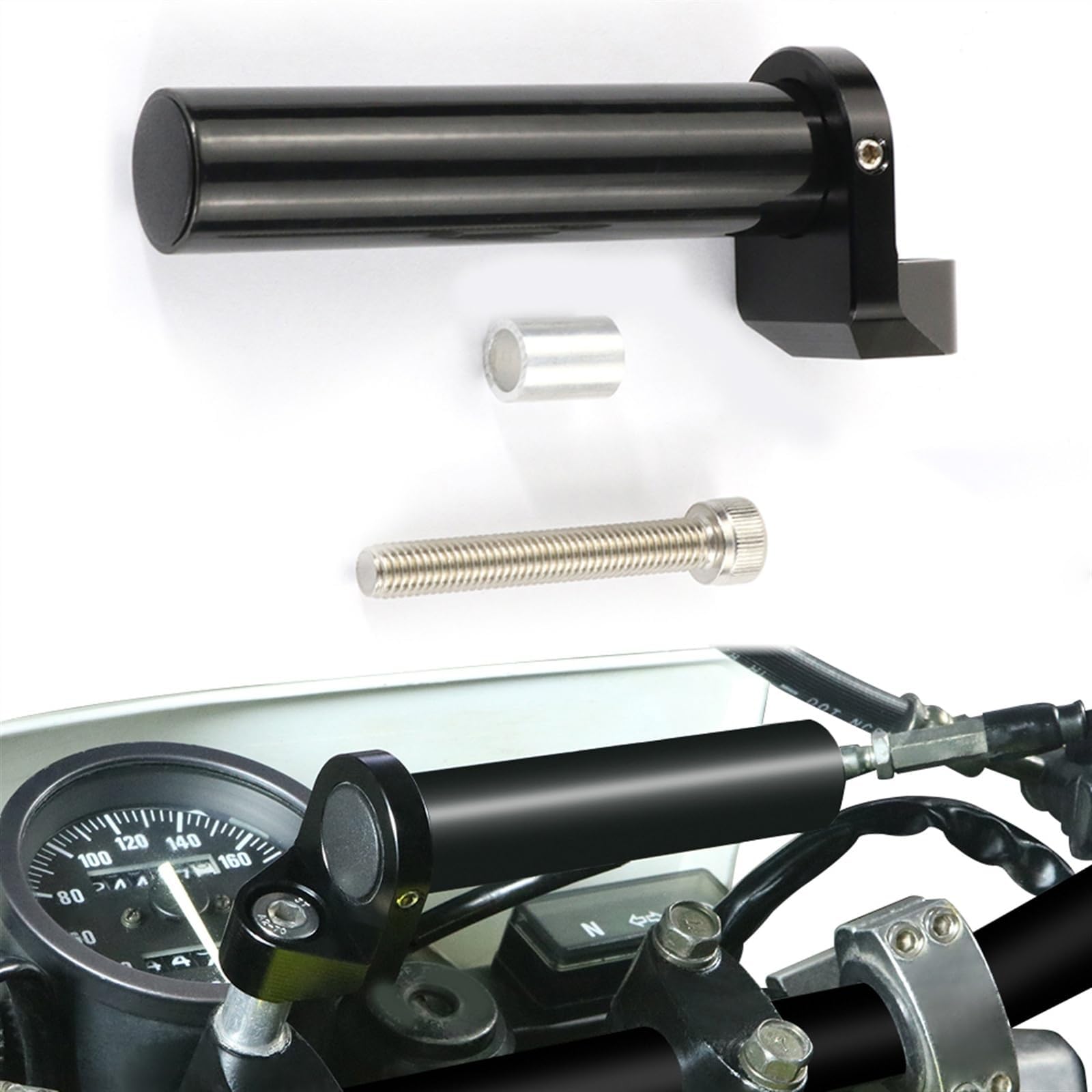Motorcycle GPS Mount Navigation Handlebar Bracket For SUZUKI V-Strom 250 2016 2017 2018 2019 2020 2021