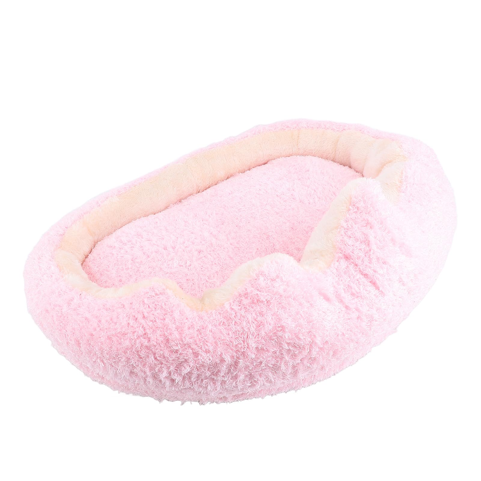 Sofá Cama para Mascotas de 22.4 X 17.7 Pulgadas para Perros y Gatos Pequeños con Funda Extraíble Lavable a Máquina - Sofá de Felpa para Perros para Sala de Estar, Oficina en Casa con Pies