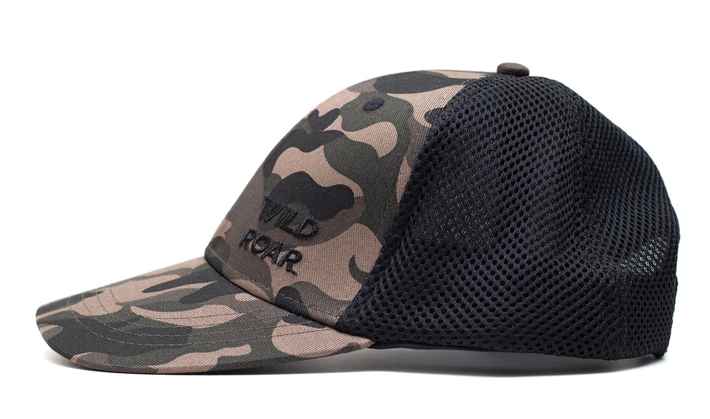WildRoar Safari Cap- Camo & Mesh-image-12