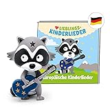 tonies H&ouml;rfigur f&uuml;r Toniebox, Lieblings-Kinderlieder &ndash; Europ&auml;ische Kinderlieder, H&ouml;rspiel f&uuml;r Kinder ab 3 Jahren, Spielzeit ca. 50 Minuten