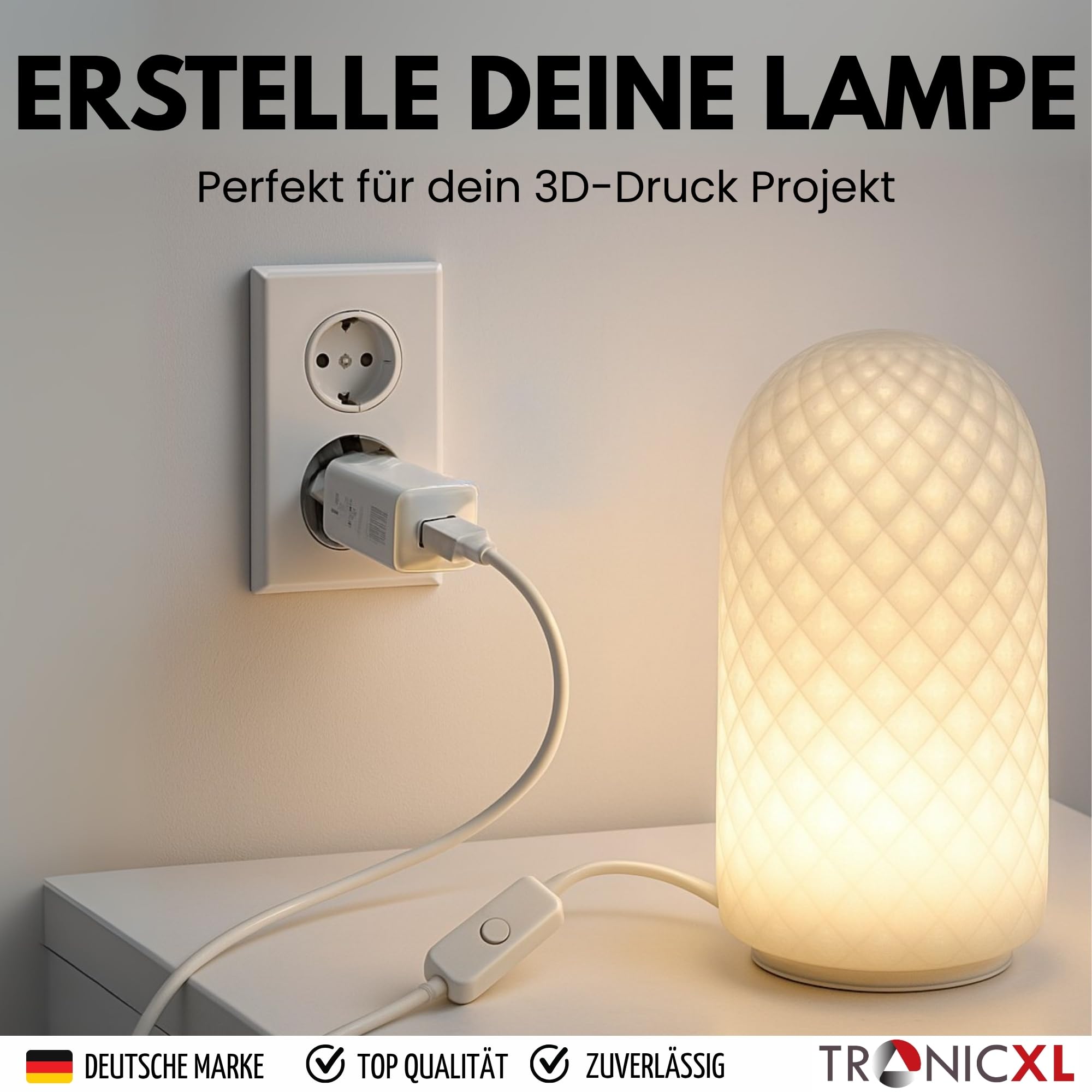 TronicXL 10 unidades LED Kit para impresora de impresión 3D Bambulab Accesorios P1P P1S A1 Mini X1 X1C X1E MH001 Kit para lámpara lámpara LED LAMP KIT 001