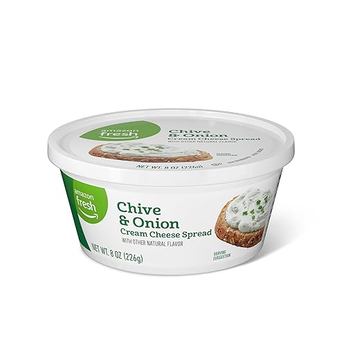 Marca Tienda Happy Belly Chive Onion Cream Cheese Spread 8 onzas