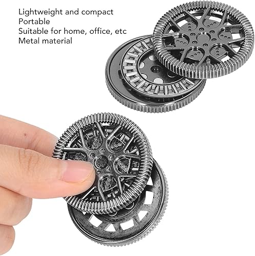 Miniatura 3 de Juguete deslizante de metal con patrón de cubo hueco, juguete deslizante para aliviar la ansiedad y el estrés, juguete deslizante para divertirse en