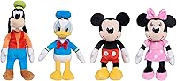 Vista 5 de Disney Junior Mickey Mouse Bean - Peluche de Minnie Mouse, juguetes para niños a partir de 2 años Just Play