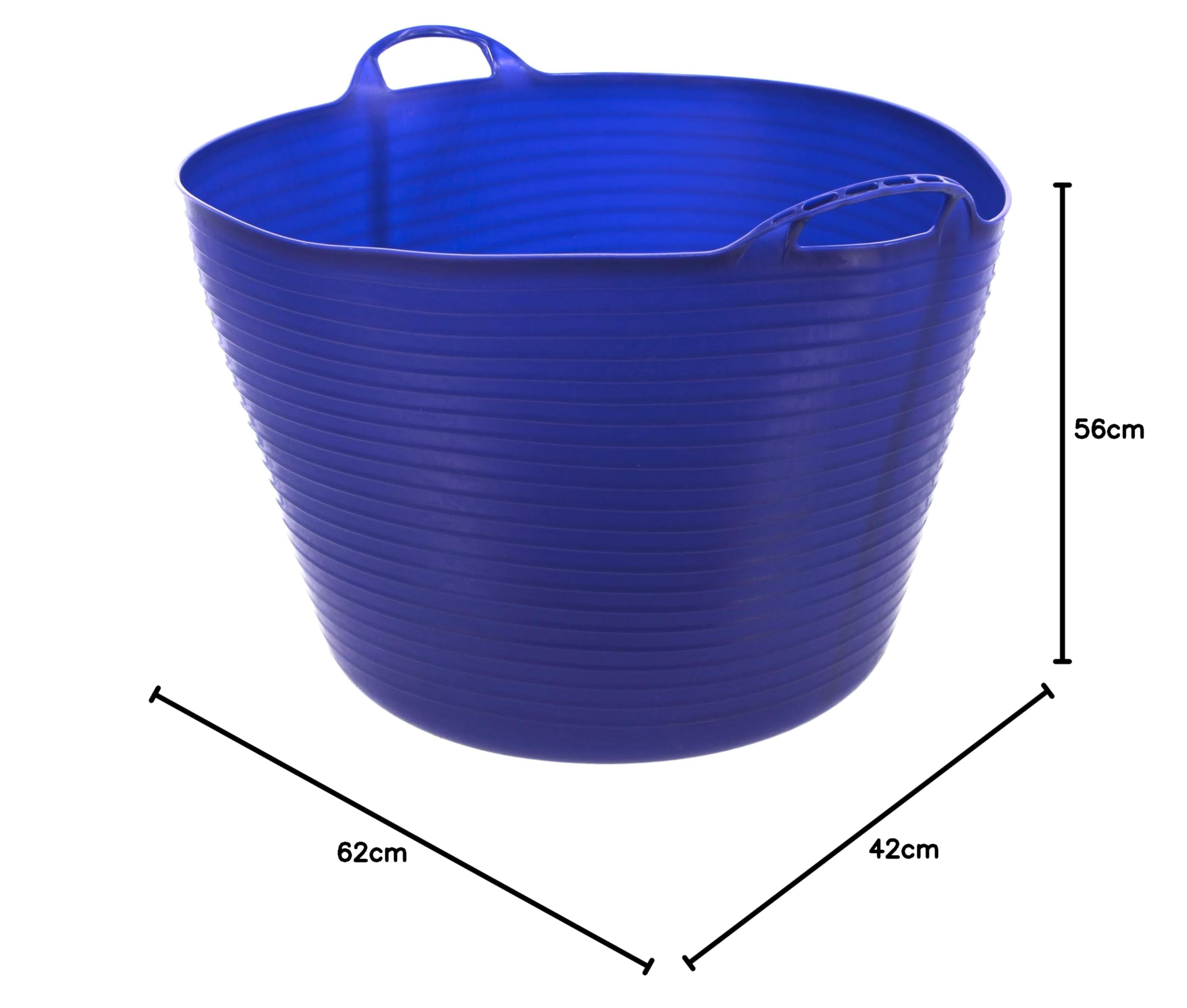 Kerbl 326198 FlexBag Seau Flexible Bleu 60 l