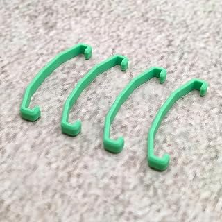 ULEIVA Juego de 4 clips para auriculares, color verde, compatible con Astro A50 Gen. 4 + Mod. Kit de abrazadera de sujeción para auriculares para videojuegos (verde)