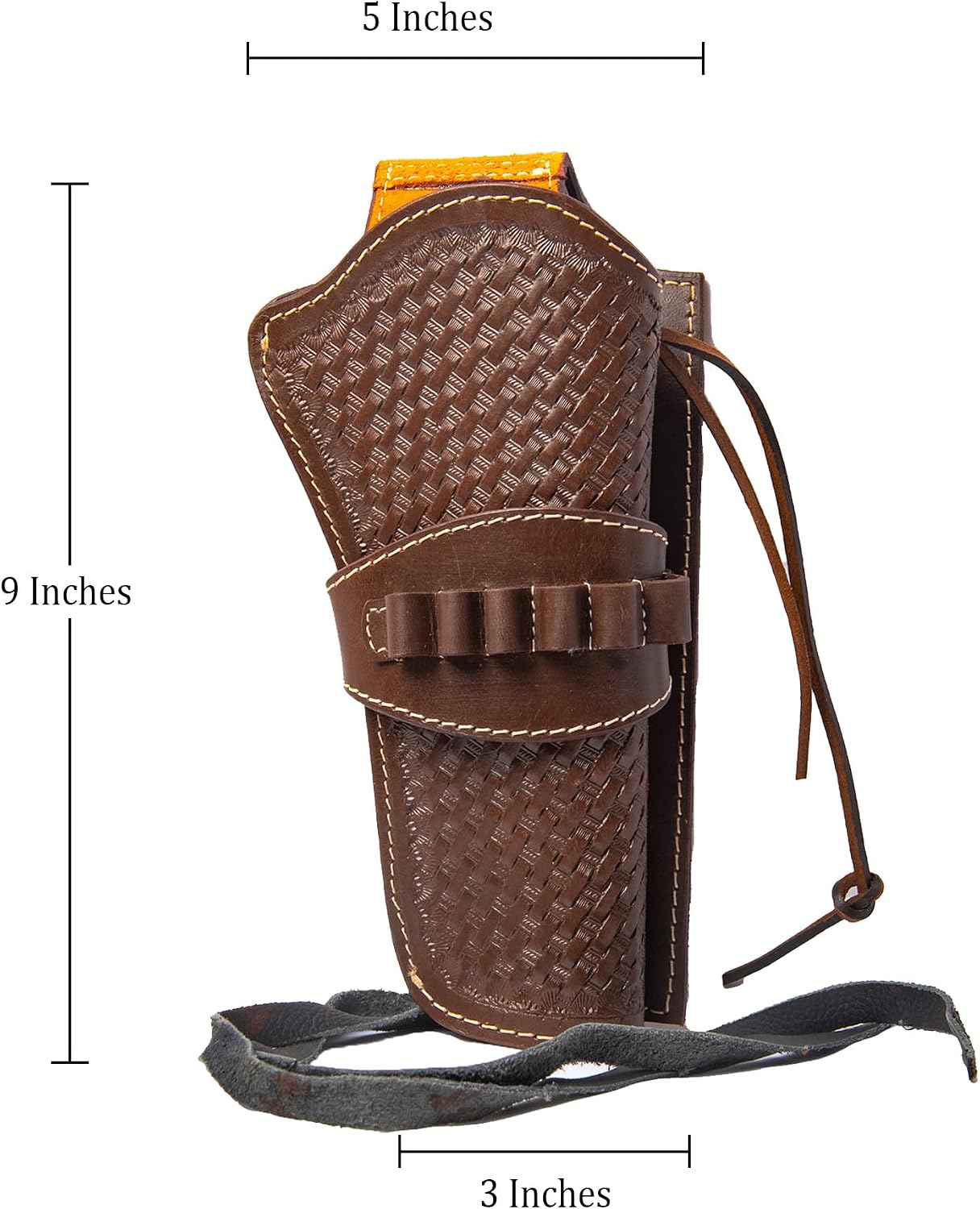 Hulara Leather Western Colt Army Holster Heritage Holster Cowboy 22 Holster for Revolver Holster Heritage 22 Rough Rider Ammo Holster
