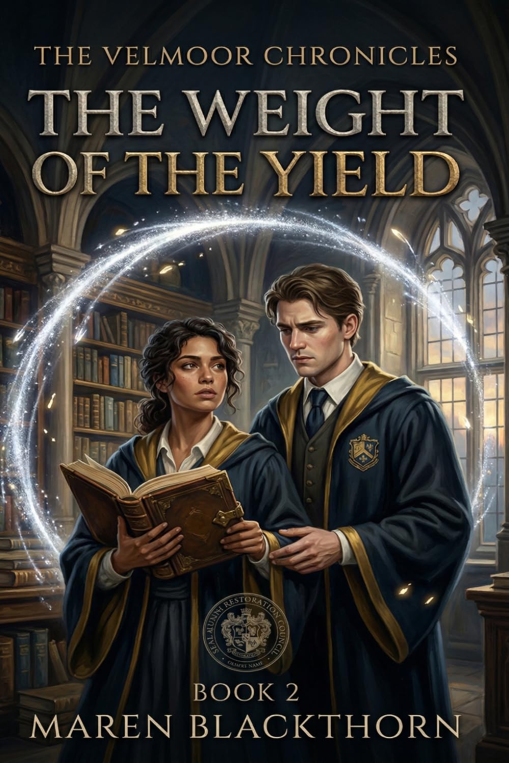The Weight of the Yield: A Dark Academia Gothic Romantasy (The Velmoor Chronicles Book 2) (Velmoor Chronicles Series)