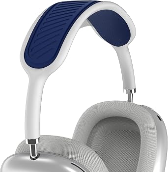 Headband Cover for Apple AirPods Max, WQNIDE Washable Soft Silicone Headphone Headband Protectors/Comfort Cushion/Top Pad Protector Sleeve Compatible with AirPods Max Blue